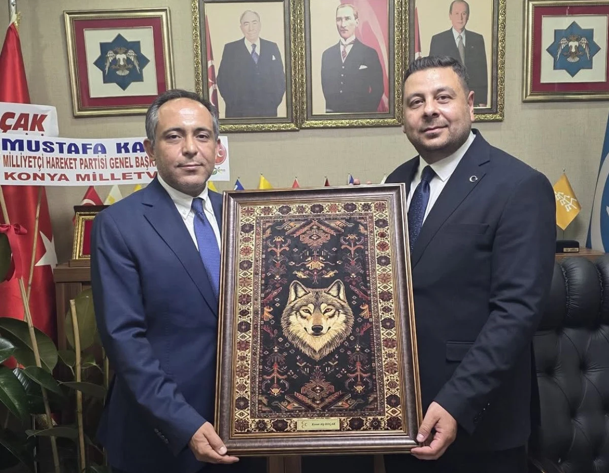 MHP Milletvekili Konur Alp Ko&ccedil;ak&rsquo;tan Konya &Uuml;lk&uuml; Ocakları&rsquo;na "Hayırlı Olsun" Ziyareti