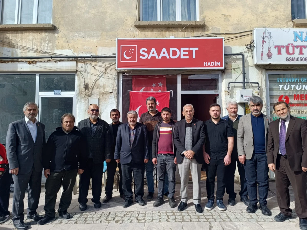 Saadet Partisi Hadim İl&ccedil;e Kongresi Ger&ccedil;ekleşti