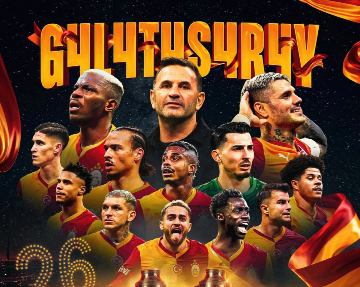 Şampiyon Yine Galatasaray