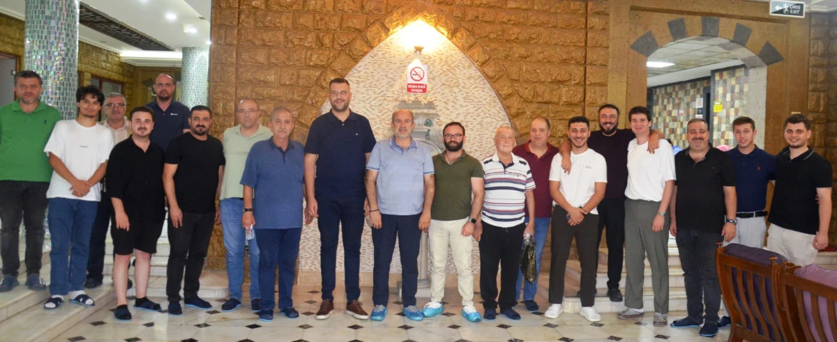 Sauna G&uuml;m&uuml;şkapı Konya Basınını buluşturdu