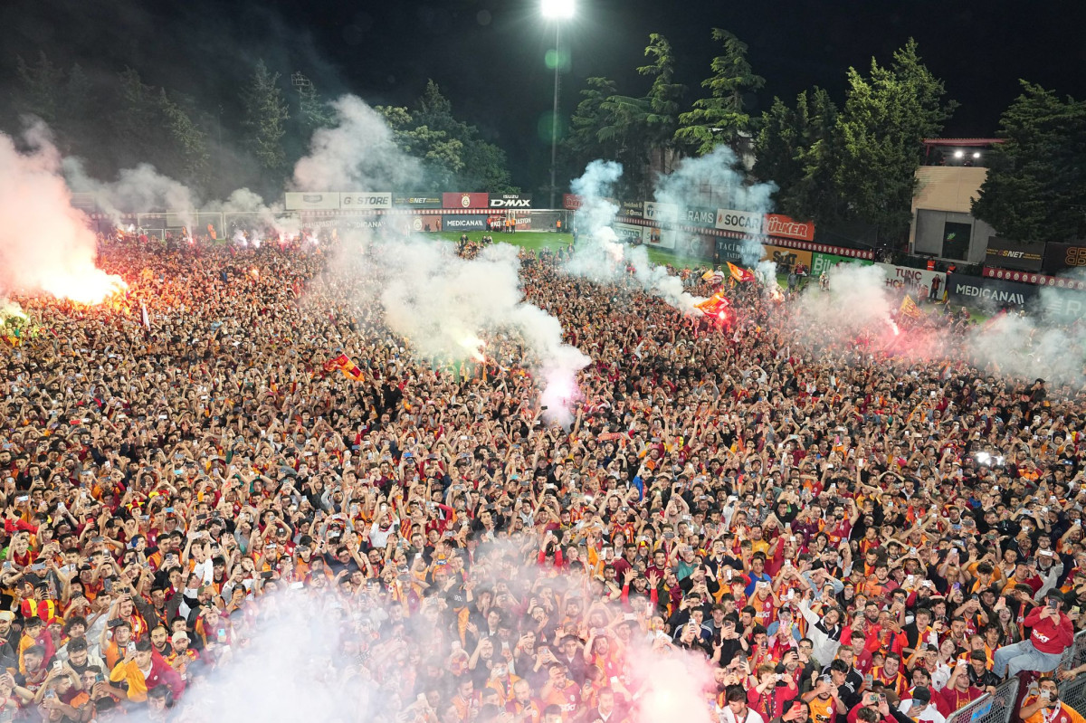 Süper Lig'de şampiyonu Galatasaray