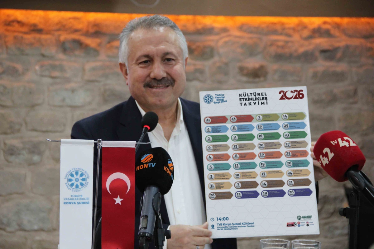 TYB Konya Şubesi 2026 Yılı Etkinlik Takvimini A&ccedil;ıkladı