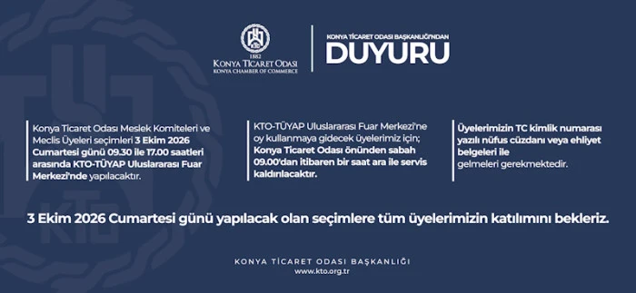 Süresi ayarlardan ayarlanabilir